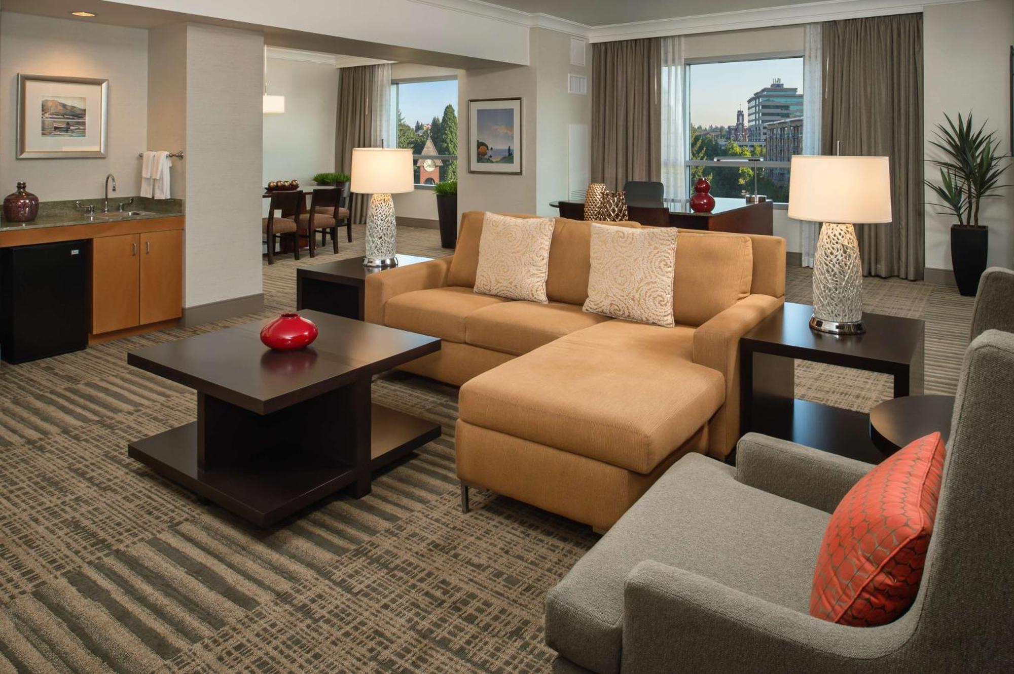 Hilton Vancouver Washington Exterior photo