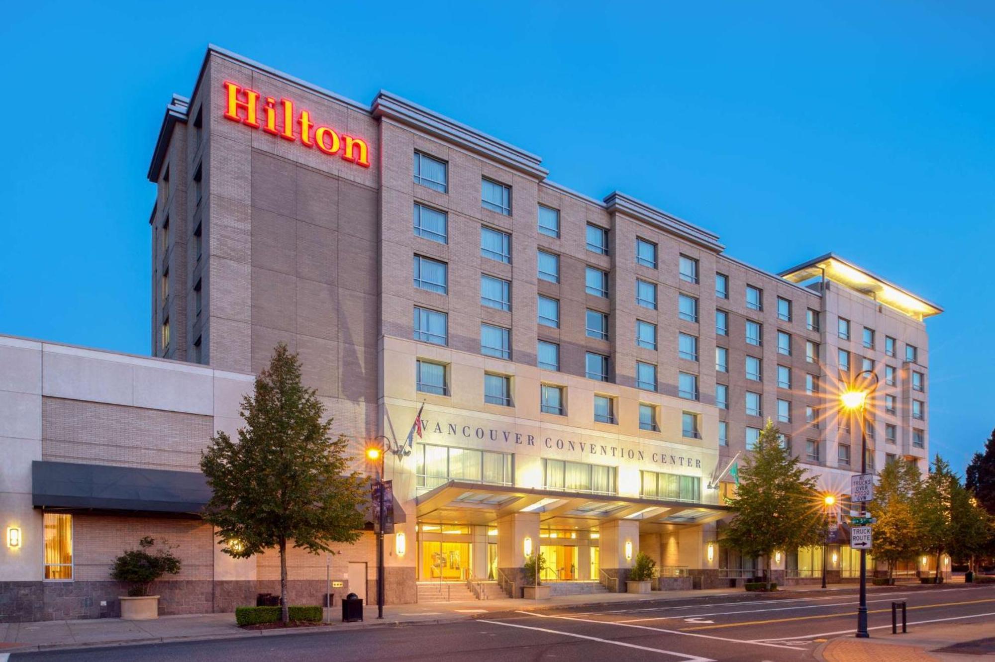 Hilton Vancouver Washington Exterior photo